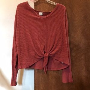 Crop top sweater